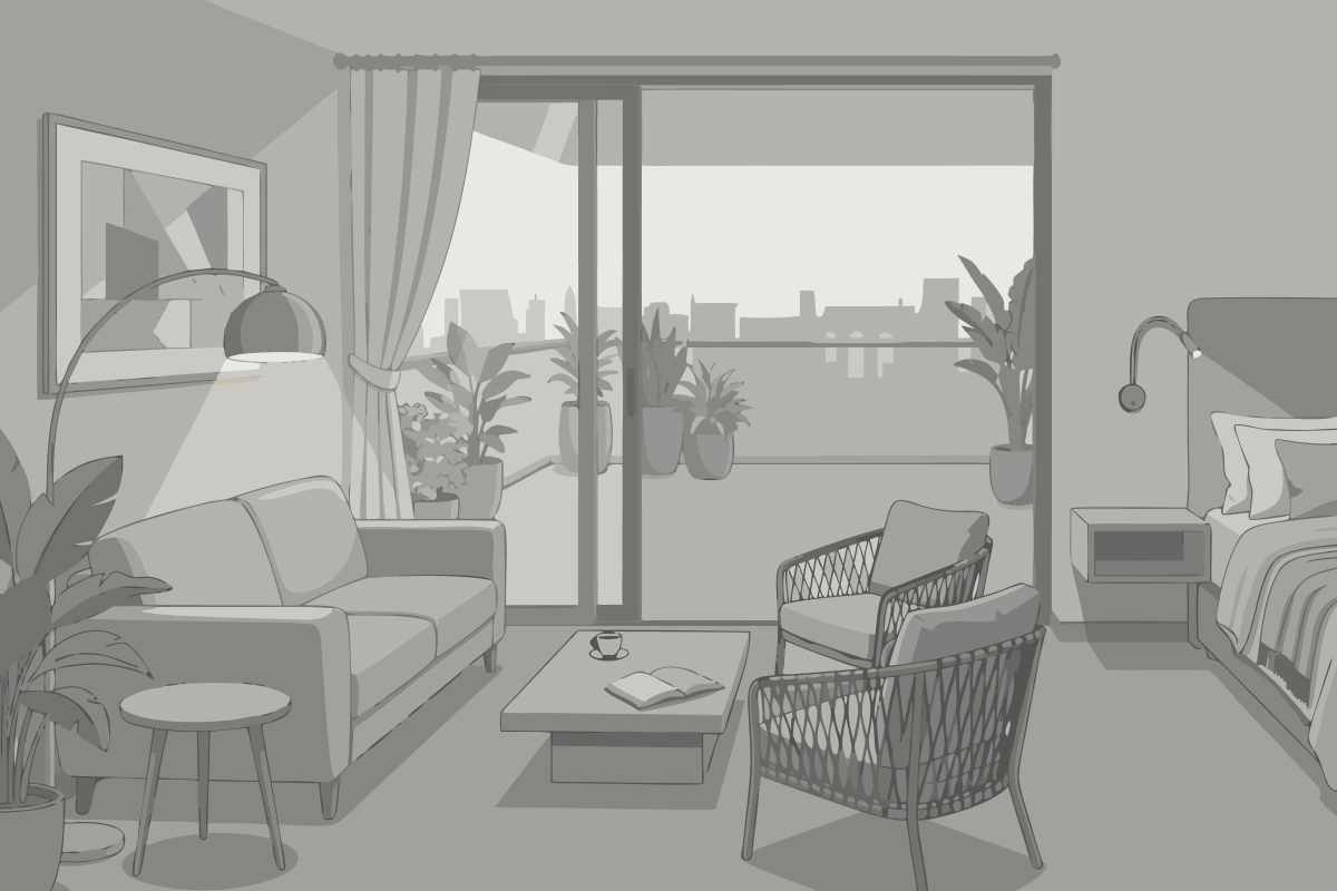 Superior Twin Room - Courtyard Side